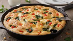 Cozinho quando não tenho tempo: uma torta de queijo rápida com ingredientes simples